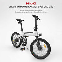 xiaomi himo c20 electric bicycle Original Xiaomi HIMO C20 Folding Electric Bicycle Moped E-Bike Power A