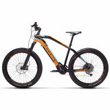 NEW 27.5inch electric mountian bike 11speed 48V500w MID-motor pas bicycle Hydraulic Disc Brake ROCKSHOX electric ebike M8000