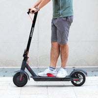 Alfawise M2 Folding Electric Scooter 30km Cruising Distance Puncture-resistant Tire Energy Recovery