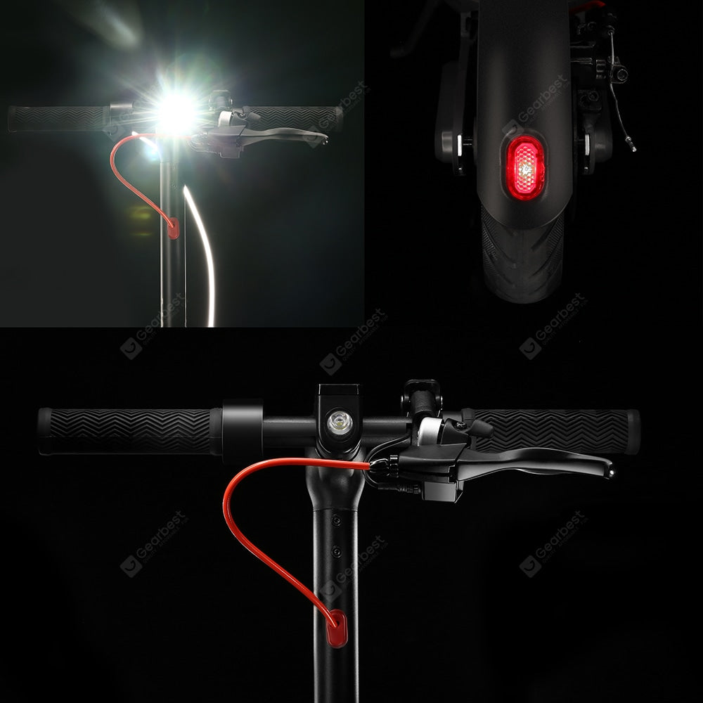 Alfawise M2 Folding Electric Scooter 30km Cruising Distance Puncture-resistant Tire Energy Recovery
