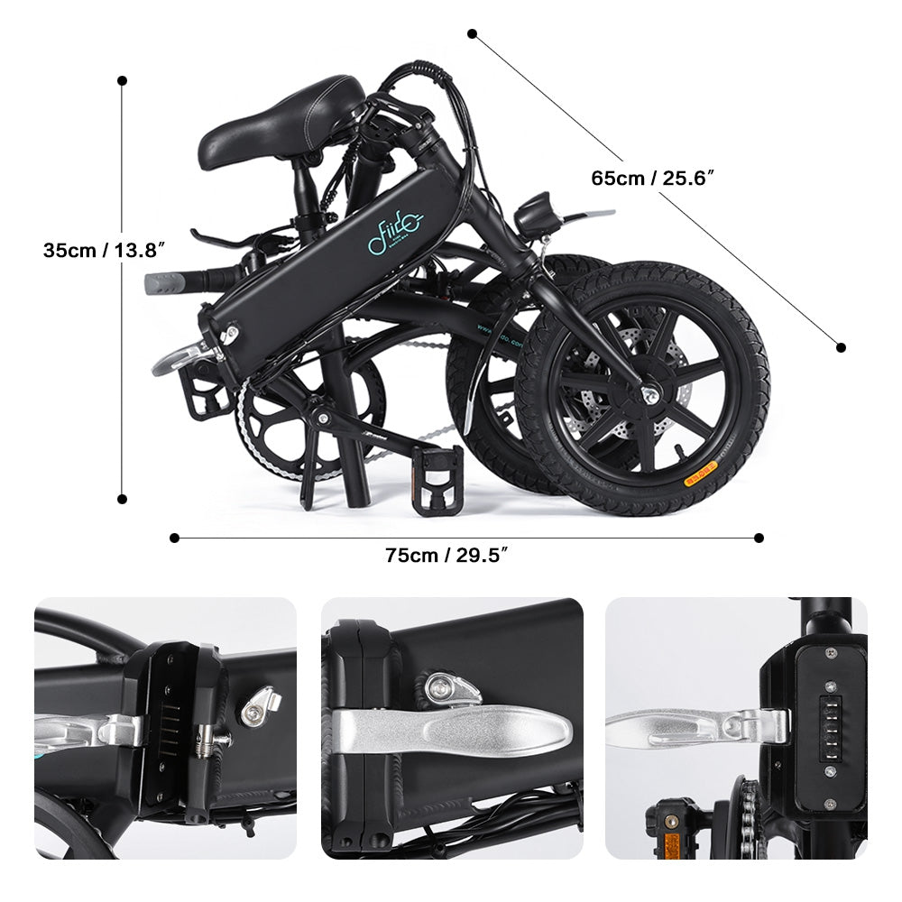 FIIDO D1 Electric Bike, Electric Folding E bike, Suitable For Commuting Electric Folding Bicycle easy-smart-way.myshopify.com