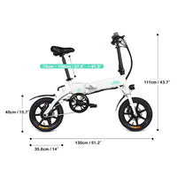 FIIDO D1 Electric Bike, Electric Folding E bike, Suitable For Commuting Electric Folding Bicycle easy-smart-way.myshopify.com