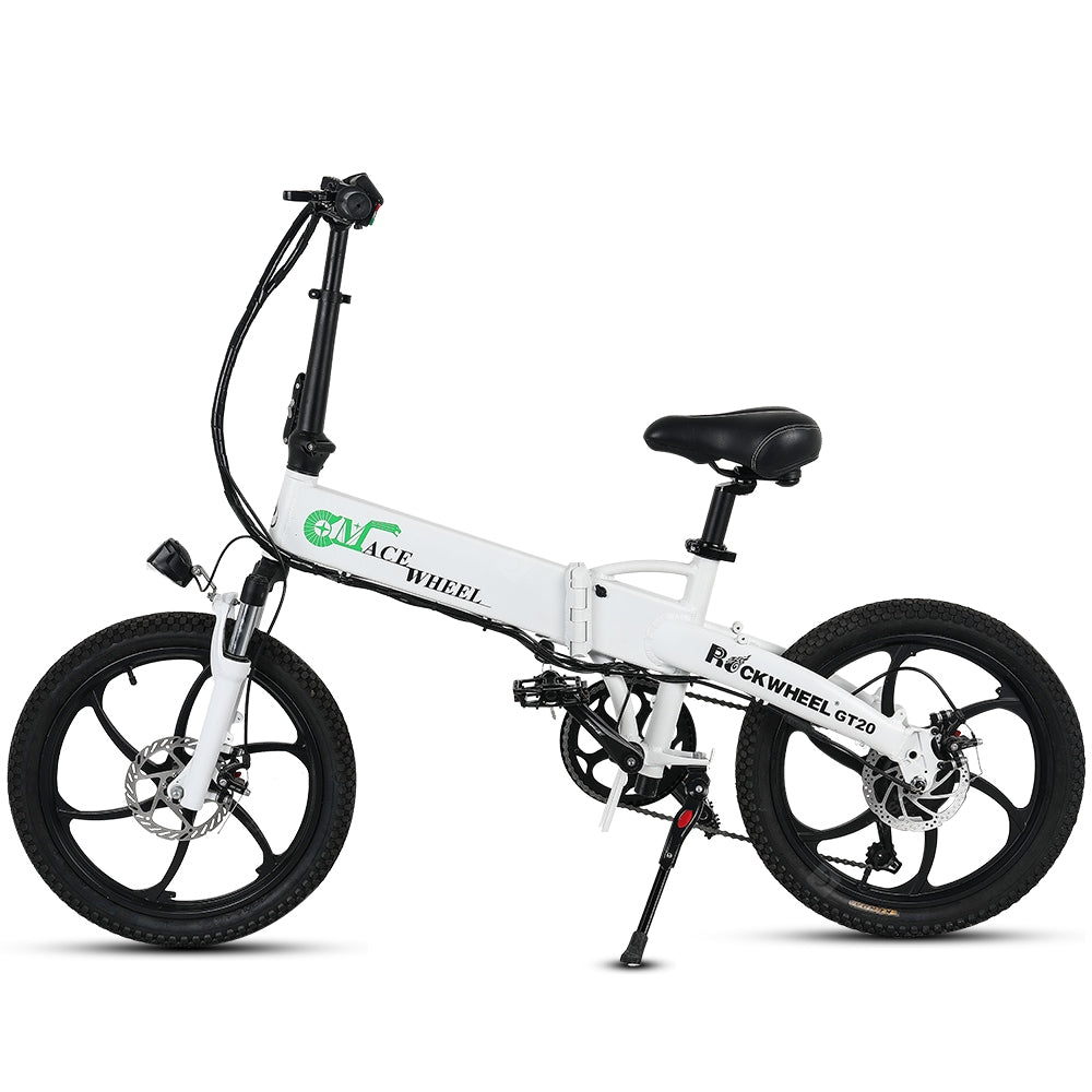 CMACEWHEEL GT20 Inch Lithium Ion ElectricBike Foldable Variable Speed Electric Bike 48V 350W Commute Quick And Easy