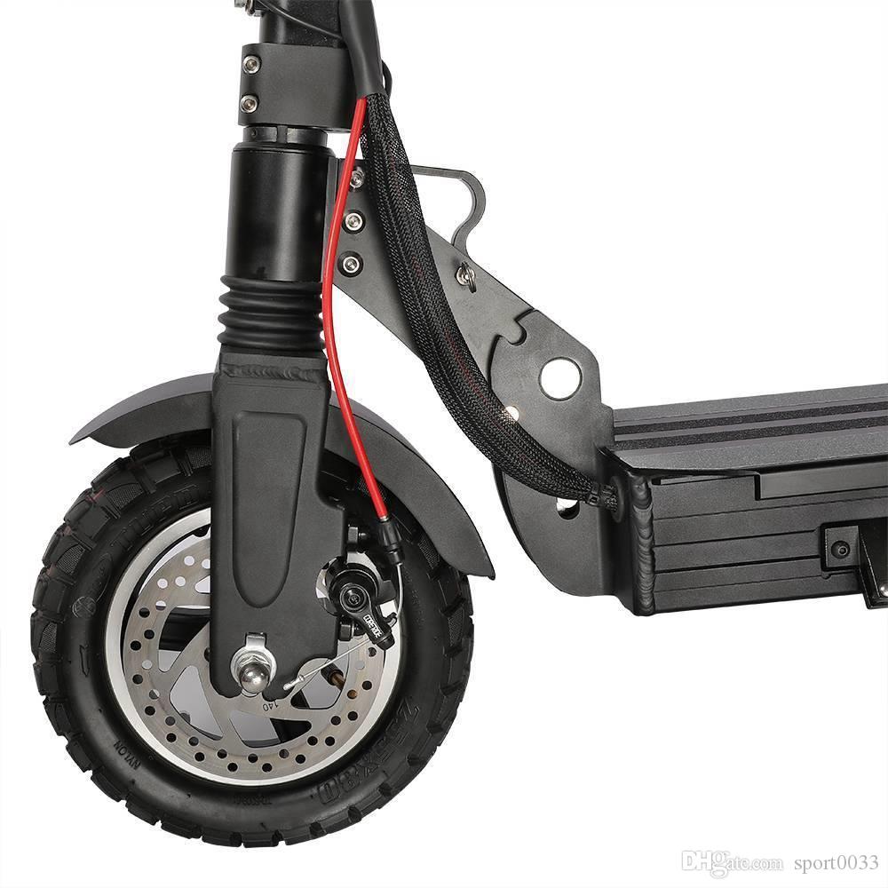 2020 New Tarsa T9 Off-road Folding Electric Scooter 500W Motor 48V/10Ah 40km/h 10 Inch Tire 180kg Load With Steering Lights