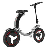 In Stock ! Free Shipping ! New Fashion High Quality Mini Foldable Electric Bicycle 7.8Ah Battery 14inch Electric Bike Long Range 35KM