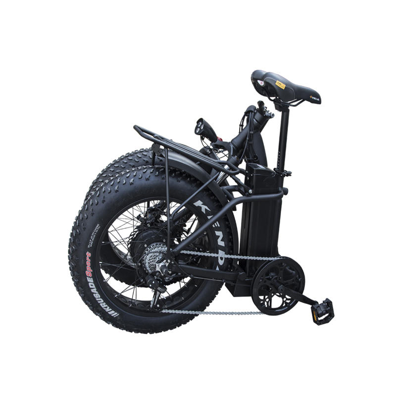 CMSBIKE CMSTD-20PW 36V 500W 10Ah Folding Electric Bicycle 20 Inches 30km/h Top Speed 50km Mileage Range LCD Screen Electric Bike