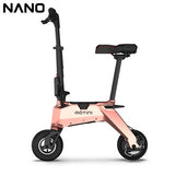 MOTINI  Folding Electric Bike Light and Fashionable Only About 9.9KG.
