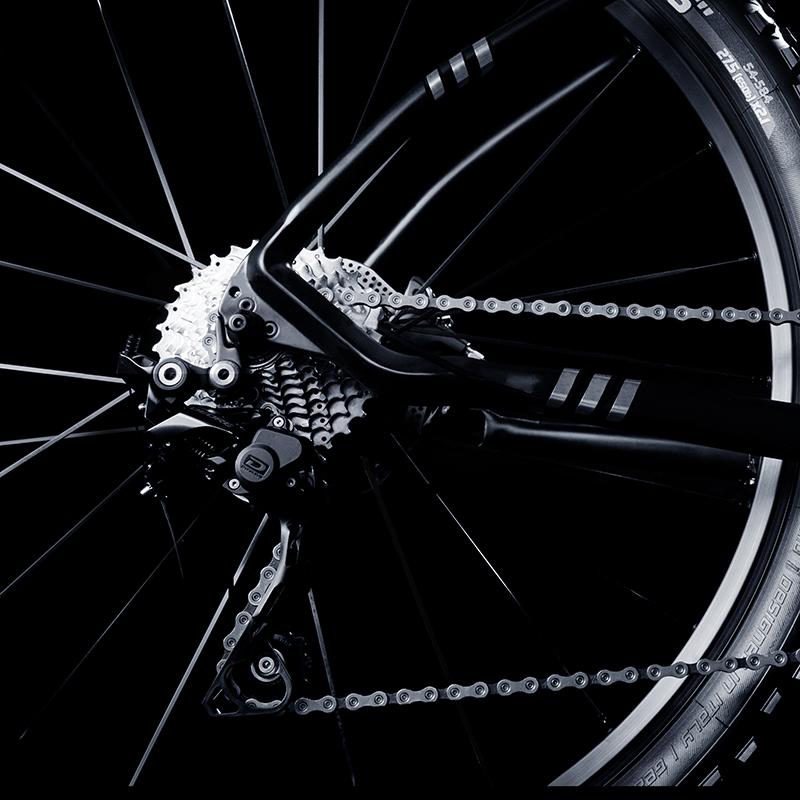 27.5inch ebike Mid-motor long-range travel electric mountain bicycle oil brake air pressure shock-absorbing EMTB