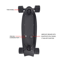 Daibot Electric Scooter Adult Four Wheel Electric Scooter 36V 350W With Music Lightweight 4 Wheels Electric Skateboard