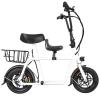 Mini Electric Bikes Adults Two Wheels Electric Bicycle Parent Child 36V 250W Range 70KM Portable Folding Electric Scooter