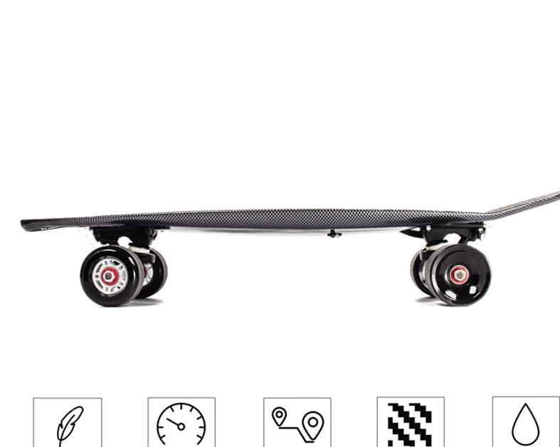 Trend cool Maxfind electric skateboard adult electric scooter four-wheeled children's skateboard scooter adult unisex entertainment and leis