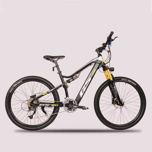 27.5 inch soft tail electric mountain bike air shock absorber front fork off-road bike 48V17AH hidden lithium battery eMTB