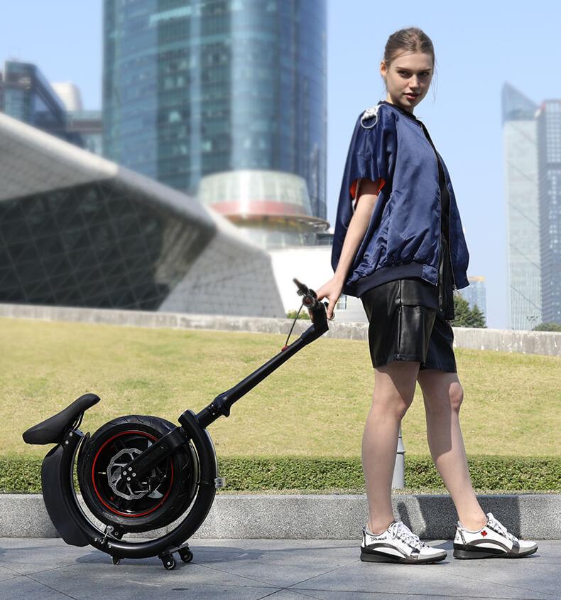 In Stock ! Free Shipping ! New Fashion High Quality Mini Foldable Electric Bicycle 7.8Ah Battery 14inch Electric Bike Long Range 35KM
