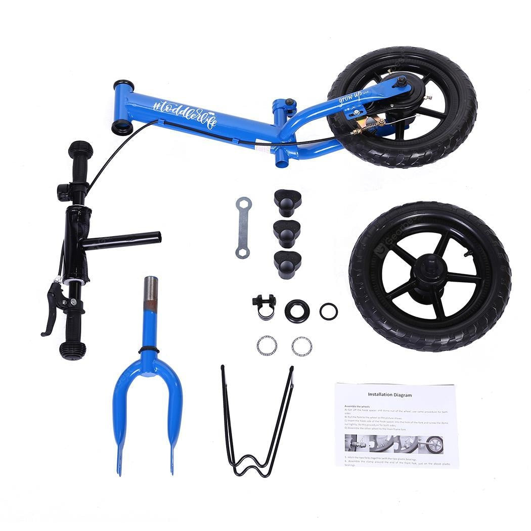 Ancheer New Baby Balance Bikes Bicycle Children Walker No Foot Pedal Toddler Bike