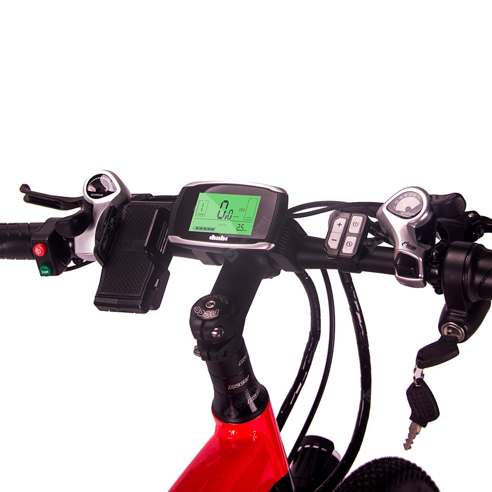 RICH BIT RT-880 36v 250w 9.6Ah Black Red Electric 26inch Foldable Ebike e-bike bicycle folding e electric bike With TEKTRO Hydraulic Disc Brake