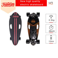 H3-B Electric Scooter For Adults 4 Wheel Scooters Motor 350W Remote Longboard Skateboard