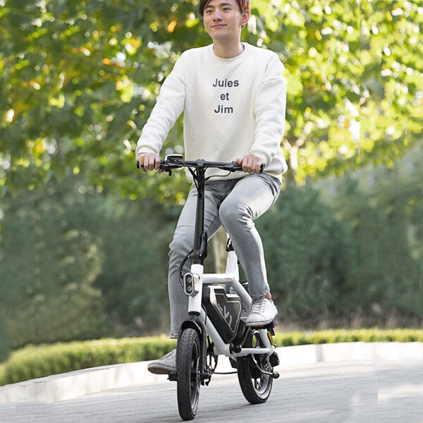 HIMO V1 Plus Foldable Electric Bike 250W Max Speed 25km/h Load 100kg Motor Cycling For Adult/Kid From Xiaomi Youpin - Orange