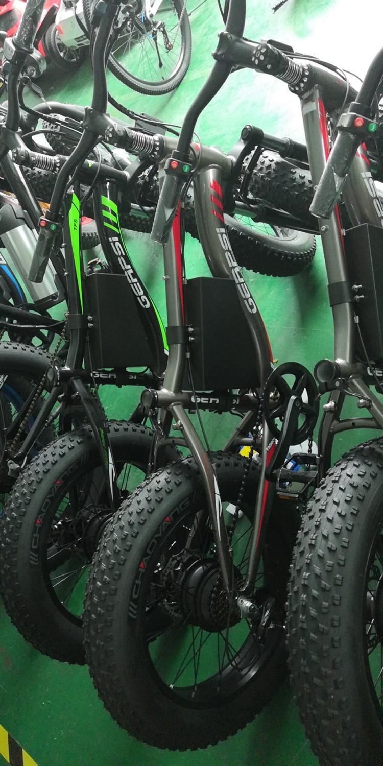 Factory supply Electric Mountain fet bike Ebike 20-inch 7-speed 48V lithium battery 10AH ebike