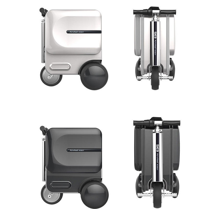 29.3L Airwheel S3 Travel Carry Luggage Business Electric PC Suitcase Scooter Travel Trunk - Silver