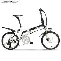 China Manufacturer CE 20" PAS folding Electric Bicycle with Removable 48V 10AH L G Lithium Battery