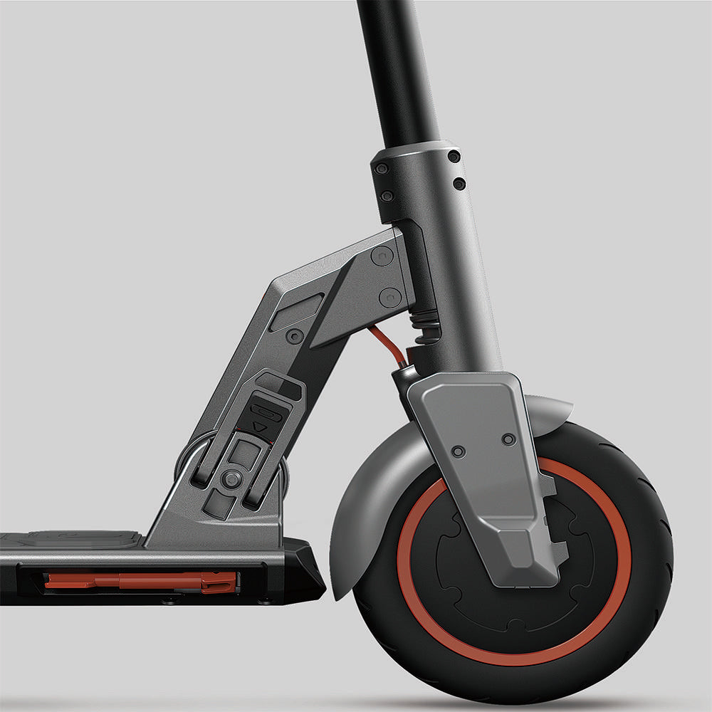 ALFAS M2PRO 36V 350W 7.5Ah Folding Electric Scooter 8.5 Inches LCD Display 30 km/h Top Speed 25-30km Range Max. Load 120kg Shock Absorption Two Wheels Electric Scooter EU Plug - Grey
