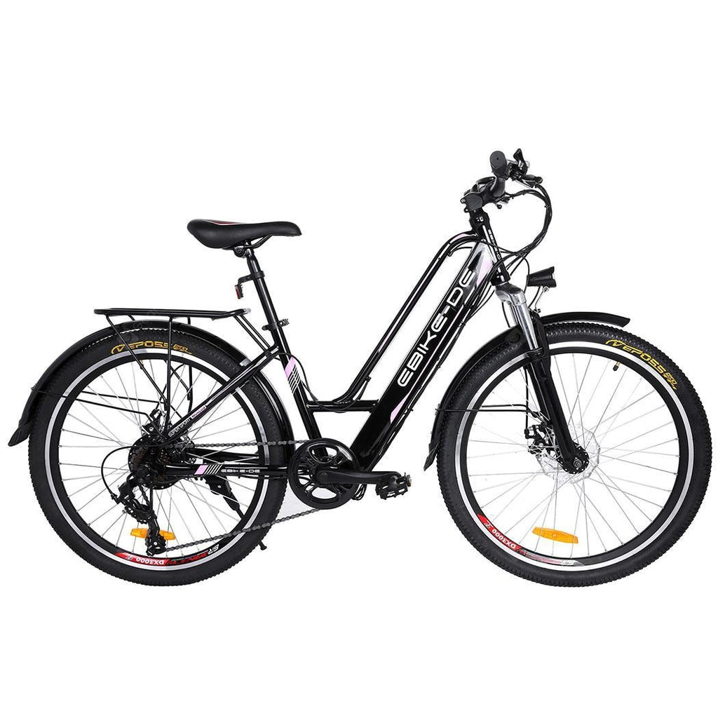 New 26inch Women Outdoor 250W High Speed Electric Mountain Bike E-Bike