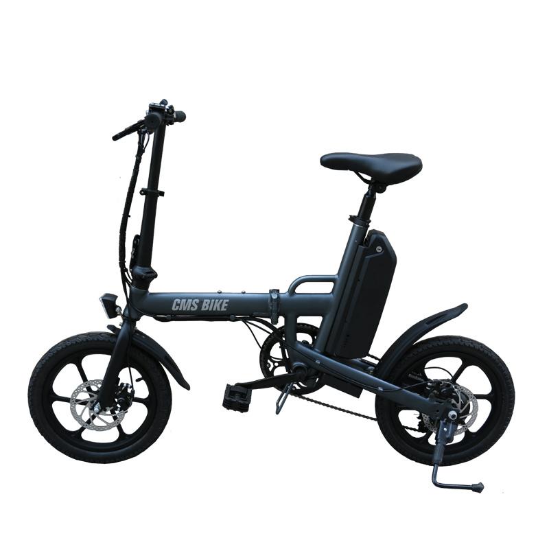 16 inch folding electric bike 6 speed folding ebike 36v250w LCD displayer kenda tire electric bicycle