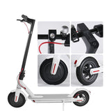 Adult Folding Electric Scooter 500W Fashion Fat Tire E Kick Scooters With App Function 8.5 inch Two Wheel 30 Km/h Speed
