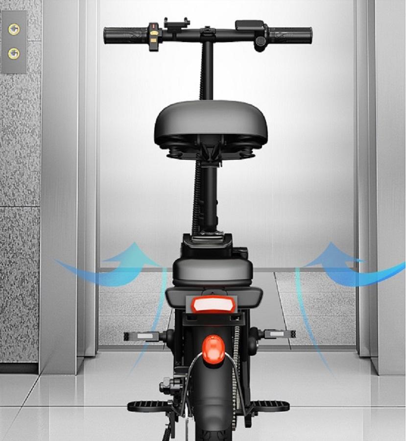 48V280W Folding Electric Bicycle Lithium Battery Small Mobility Electric Vehicle