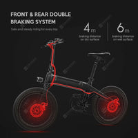 Original Xiaomi HIMO C20 Folding Electric Bicycle Moped E-Bike Power A