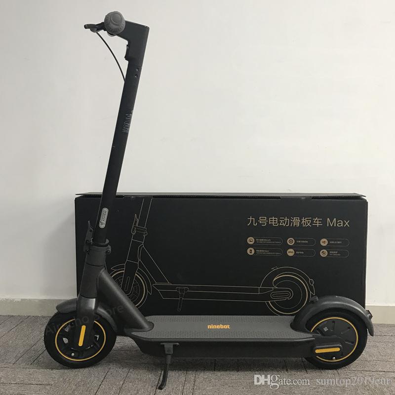 Original Ninebot by Segway MAX G30 Smart Electric Scooter foldable 65km Max Mileage KickScooter Dual Brake Skateboard With APP