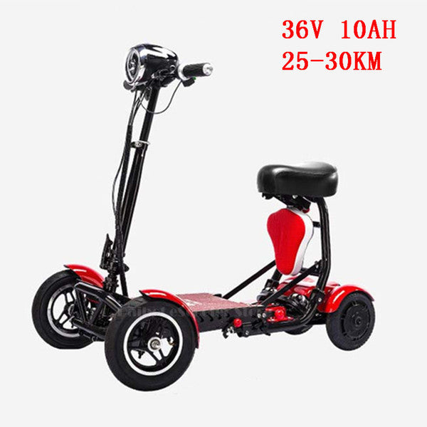 Daibot Four Wheel Electric Skateboard Portable Electric Scooters 10 Inch 36V Foldable Electric Scooter For Disabled/Elderly