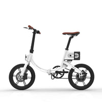 16inch electric bicycle 36v250w high speed motor Urban couple lithium battery travel mini fold ebike