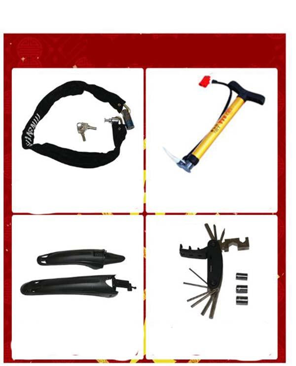 Electric bicycle 26 inch power mountain bike aluminum alloy variable speed snowmobile coarse tire adult car