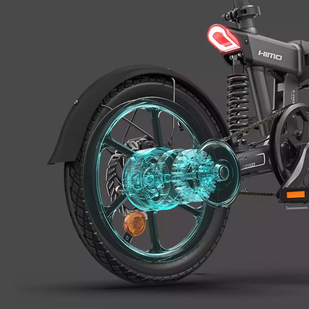 Himo Z16 Folding electric power-assisted bicycle 36V250W City ebike Double front and rear suspension