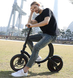 In Stock ! Free Shipping ! New Fashion High Quality Mini Foldable Electric Bicycle 7.8Ah Battery 14inch Electric Bike Long Range 35KM