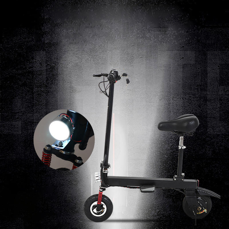 ALFAS 8inch 150W 24V 6Ah Folding Electric Scooter 25km/h Max. Speed 15km Mileage Range Scooter Max Load 90kg