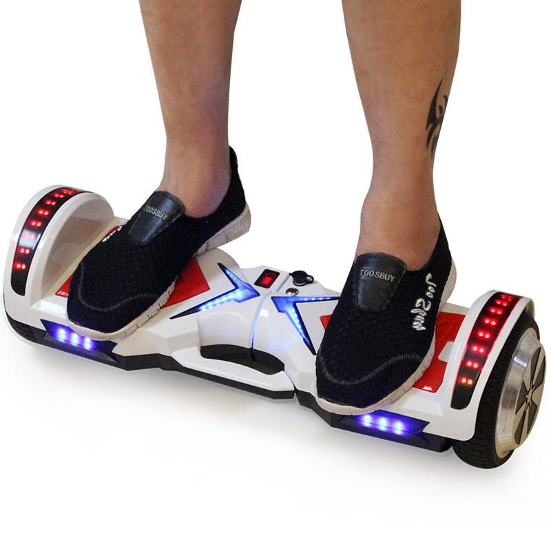 Hoverboards 6.5 Led Lights Electric Skateboard Hoverboard Self Balancing Scooter Hoover Board with Bluetooth electric scooter