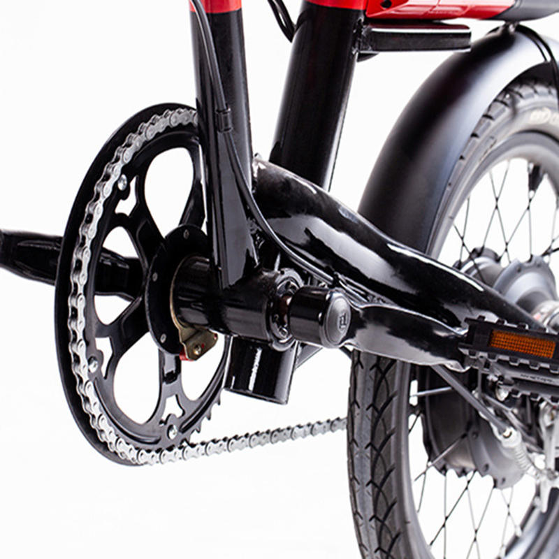 CMSBIKE CMS-TDR02Z 250W Folding Electric Bicycle 16 Inches 3 Modes  25km/h Top Speed 55km Mileage Range LED Screen E-bike - Grey
