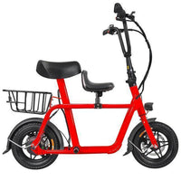 Mini Electric Bikes Adults Two Wheels Electric Bicycle Parent Child 36V 250W Range 70KM Portable Folding Electric Scooter