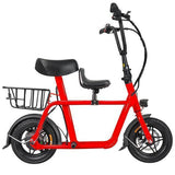 Mini Electric Bikes Adults Two Wheels Electric Bicycle Parent Child 36V 250W Range 70KM Portable Folding Electric Scooter