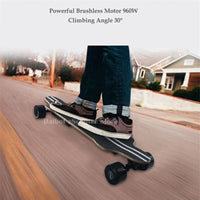 960W 40KM/H Powerful Electric Skateboard Scooter 4 Wheels Electric Scooters 36V Electric Longboard Skateboard Adults
