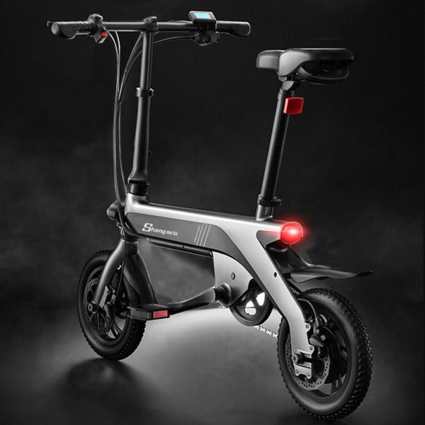 12 inch electric bicycle ultra light lithium battery driving small folding car