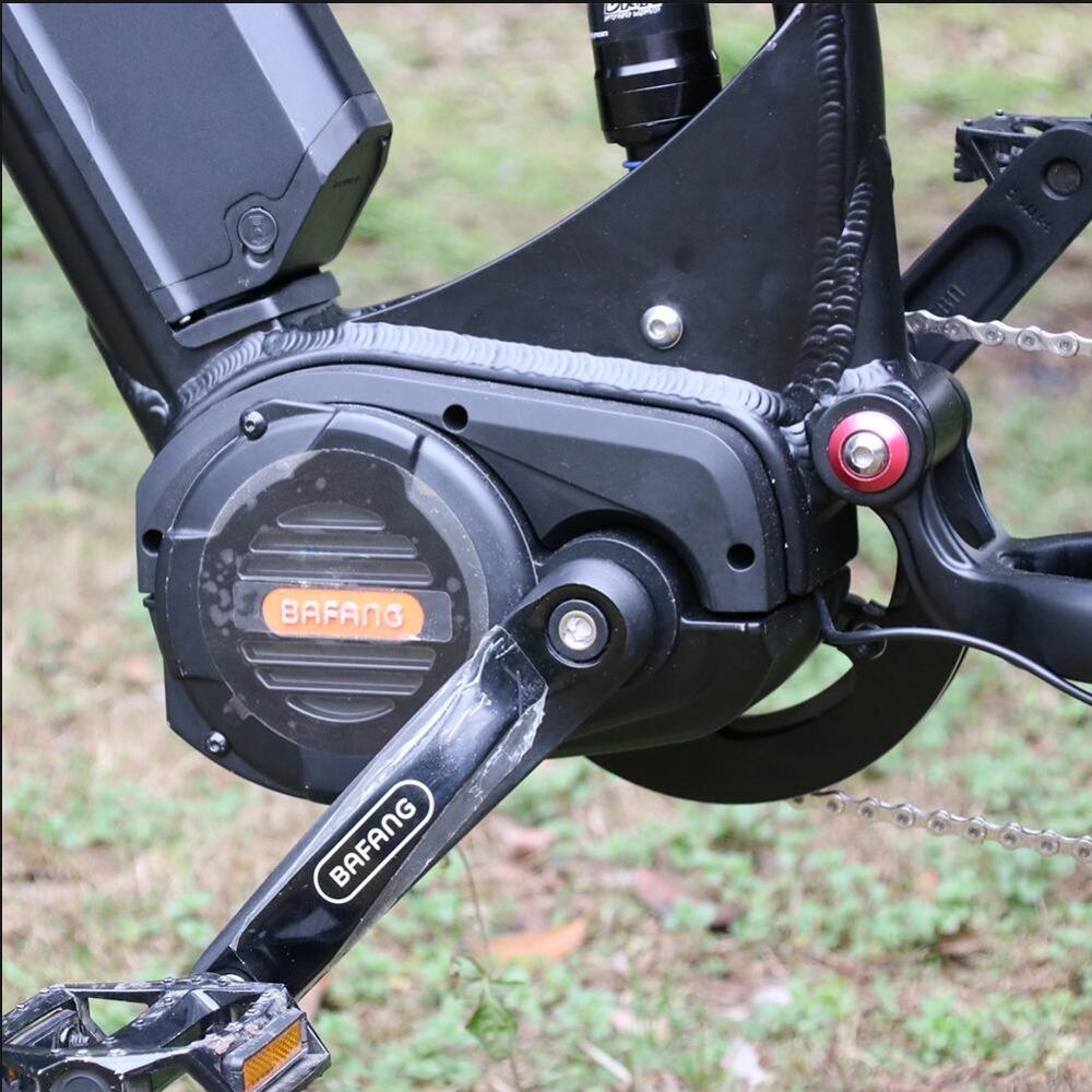 New product !!Stealth bomber off road ebike 48V 1000W Bafang mid drive G510 electric mountain bike full suspension e MTB 3.0inch