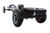 Dual Belt Motor 1650W*2 36V 35KM/H Off Road Electric Skateboard Scooter For Adults