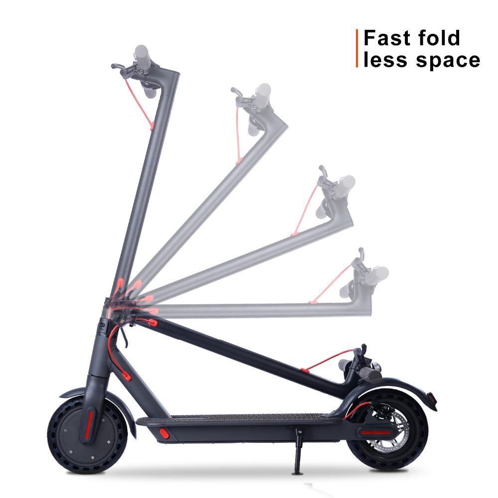EU STOCK, Free Fast Shipping, deliver 3-5 Days Waterproof KickScooter Electric Scooter Adult Scooter Off-road E-scooter APP MK083