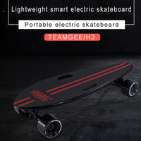 H3-B Electric Scooter For Adults 4 Wheel Scooters Motor 350W Remote Longboard Skateboard