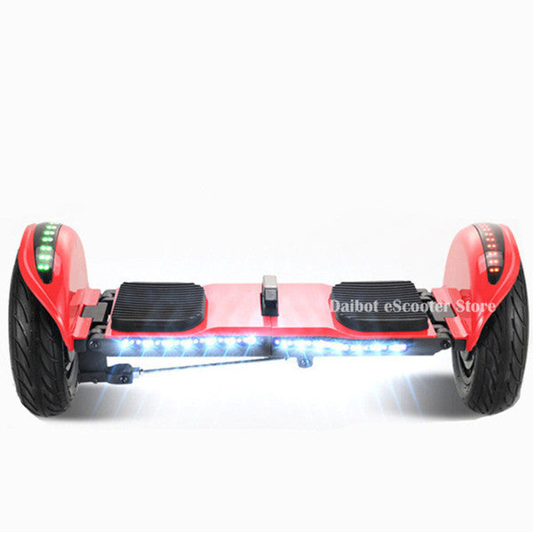 Daibot Off Road Electric Scooter Foldable 2 Wheels Self Balancing Scooters Dual Drive 250W 36V Hoverboard Skateboard Bluetooth