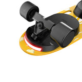 Electric skateboard Self Balancing 4 wheels Skateboard with voice broadcast and music Function Solid Maple Leaf Board Max Speed 15km for Adults Teens