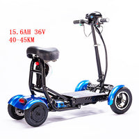 Daibot Four Wheel Electric Skateboard Portable Electric Scooters 10 Inch 36V Foldable Electric Scooter For Disabled/Elderly